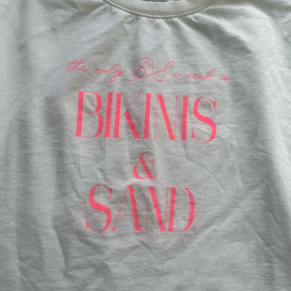 Project Social T White and Pink Graphic Sweatshirt - Picture 2 of 4